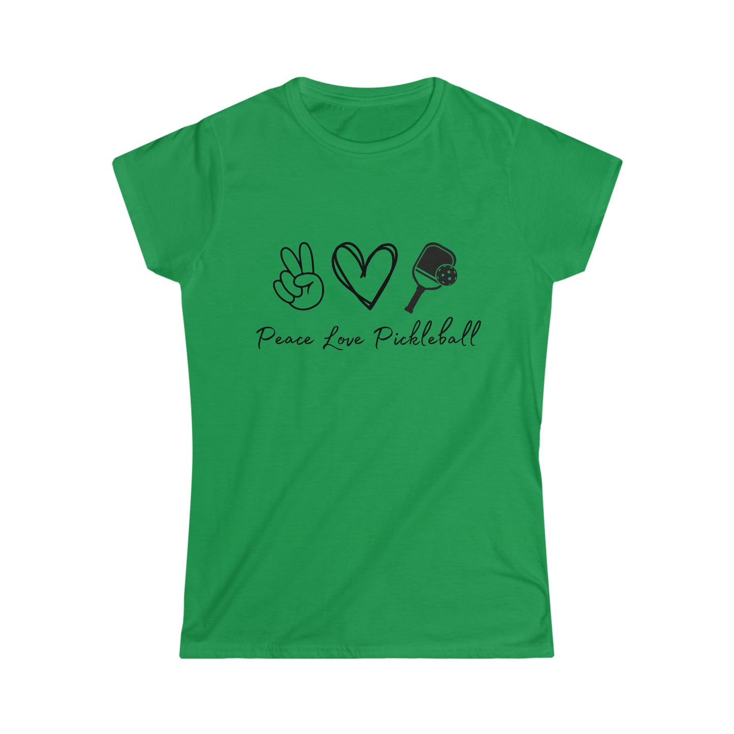 Peace Love Pickleball - Women's Softstyle Tee